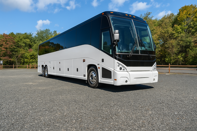 Miami Beach Coach Bus Service 56 Passenger Coach Bus