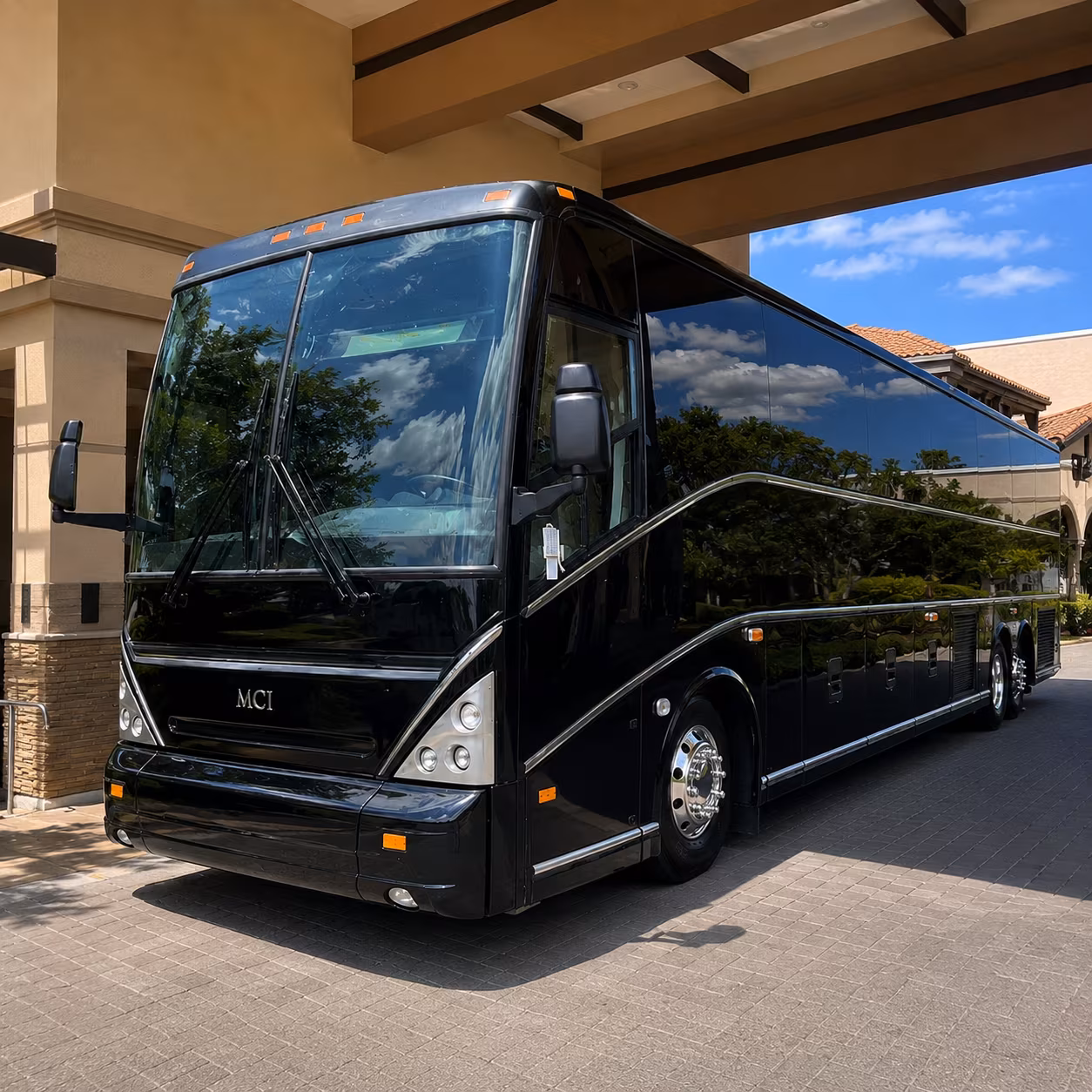 charter buses for corporate events at south beach venues and hotel ballrooms