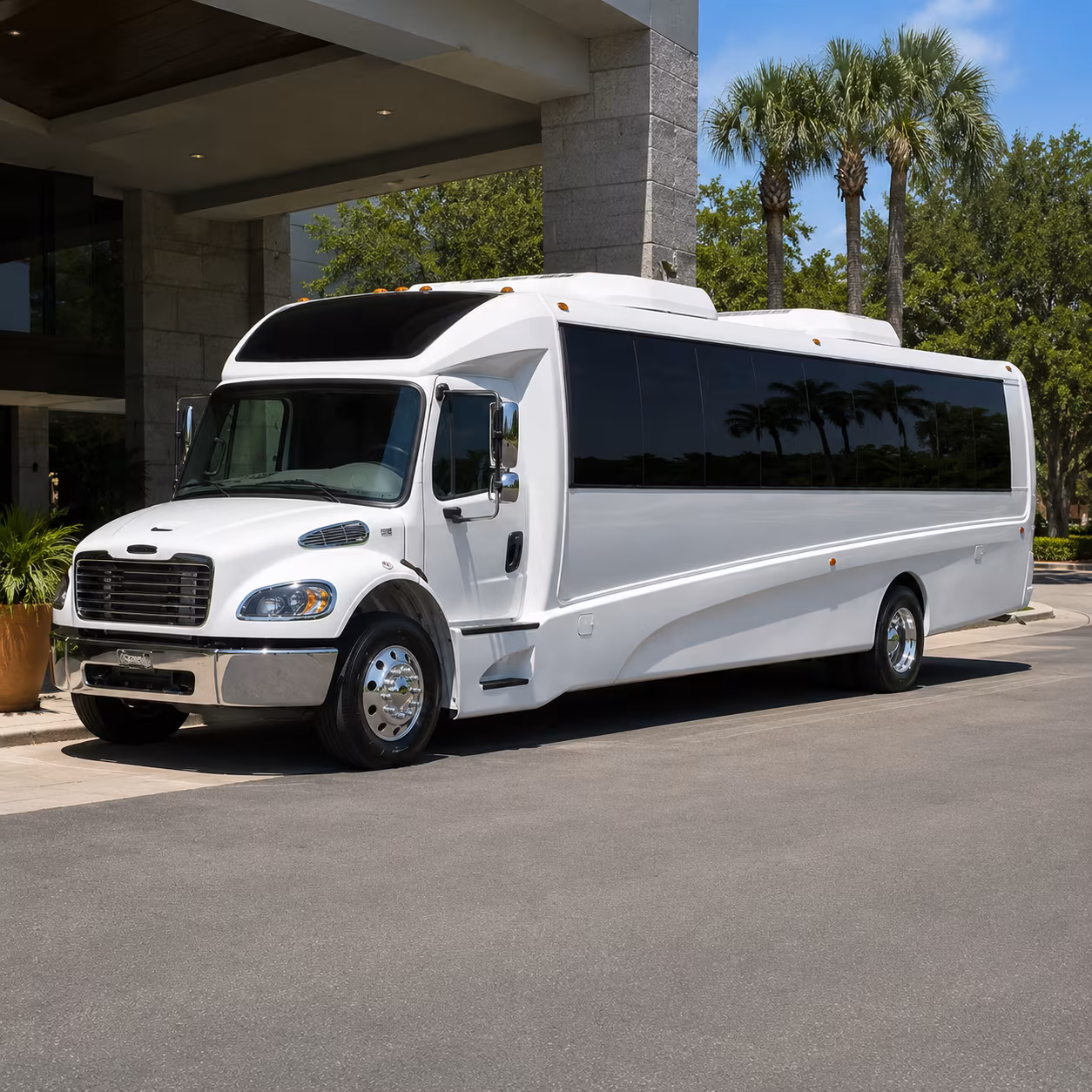 miami beach 18 passenger minibus