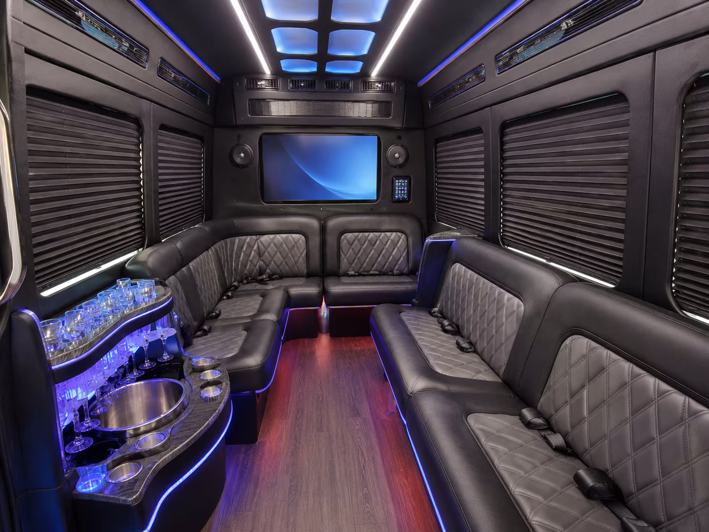 miami beach employee transportation onboard seating