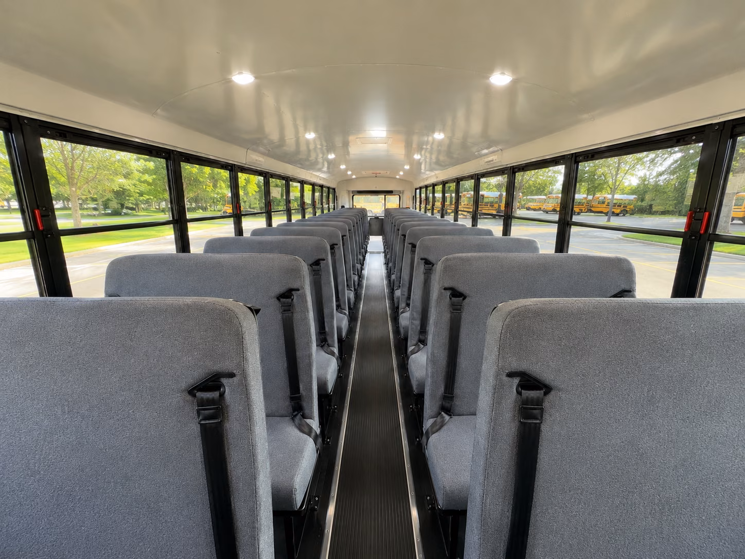 miami beach school bus inside