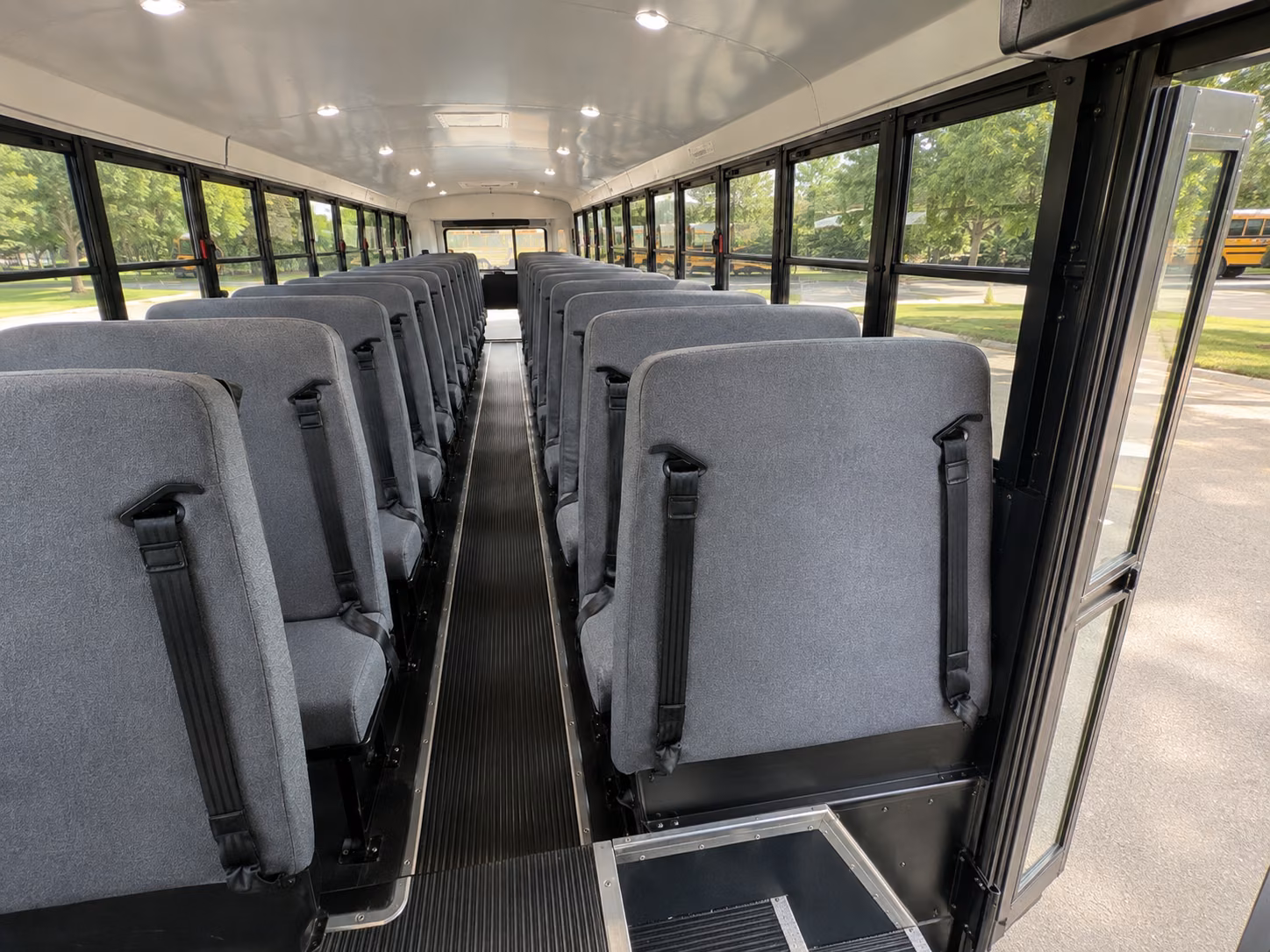 miami beach school bus interior