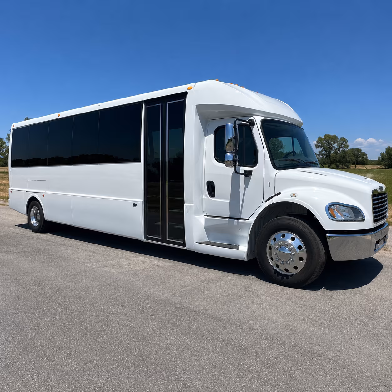 sporting event and beach venue buses in miami beach