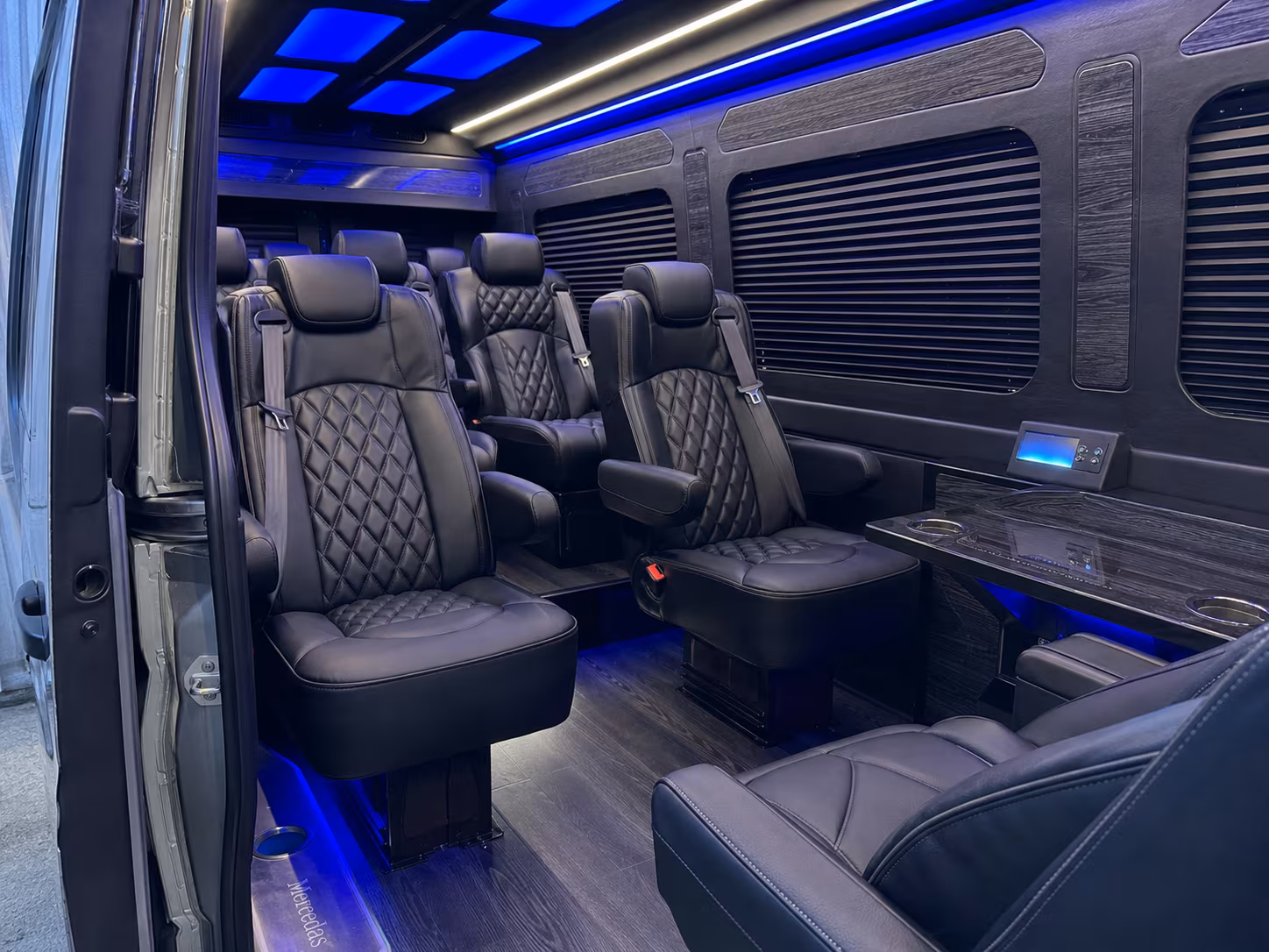 sprinter van transportation for groups and events across miami beach