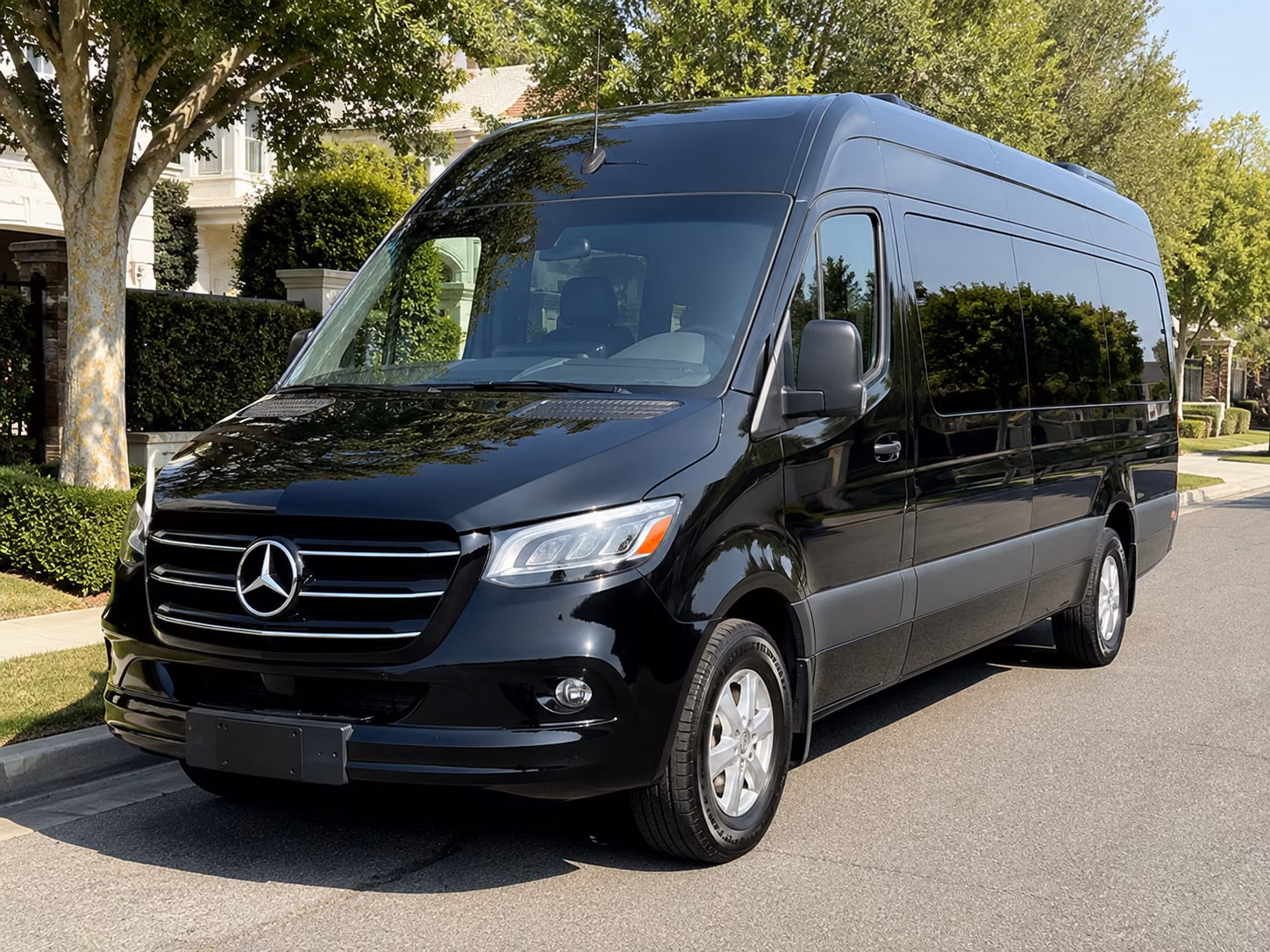 sprinter vans and minibuses for executive group transportation in miami beach